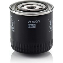 W 920/7 Y - Yağ Filtresi -  Mann Fılter