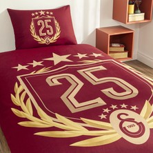 Taç Lisanslı Galatasaray 25.şampiyonluk Tek Kişilik Nevresim Takımı