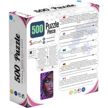 Soi Craft 500 Parça Puzzle Renklerin Sessiz Yolcusu Kaplumbağa