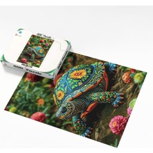 Soi Craft 500 Parça Puzzle Renklerin Sessiz Yolcusu Kaplumbağa