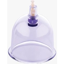 6 Numaralı Hacamat Kupası, 50'li Paket, Hijyenik ve Kullanışlı Set