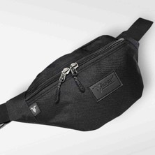 Unisex Siyah Waistbag Hip Pack Bel Çantası