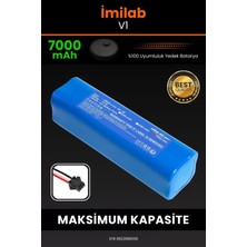 Robo- Mi Imilab V1 700MAH Robot Süpürge Bataryası - Koruma Katmanlı Batarya Teknolojisi
