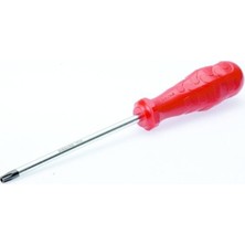 Kırmızı Delikli Torx Uçlu Tornavida 165MM TR10