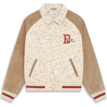 Eşsiz Le Bomber Tweed Bomber Ceket - Erkekler Için Şık ve Rahat Tasarım