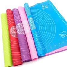 Silikon Hamur Açma Matı Büyük Boy 50X40