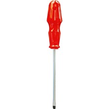 Düz Tornavida 4X100 Mm, 10 cm Uzunluk, Dayanıklı ve Kullanışlı Araç.