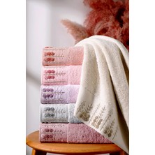 Süzine Nakışlı Bambu 30X50 cm 6 Lı Mutfak Havlusu