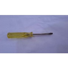 Sarı Düz Tornavida 5X60, Dayanıklı ve Kullanışlı El Aleti