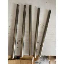 OKLAVA Mastershef Metal Alüminyum Paslanmaz Oklava  40 cm 19 mm