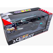 Gokidy Rc Spray Uzaktan Kumandalı Şarjlı Duman Atan Oyuncak Araba 18 cm Siyah LED Işıklı