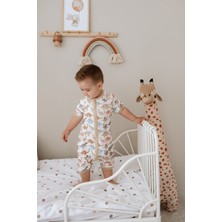 0.5 Tog Yazlık Bebek & Çocuk Uyku Tulumu, %100 Pamuk - Dino Friends