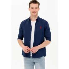 U.S. Polo Assn. Erkek Lacivert Gömlek Basic 50262932-VR033