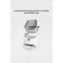 Akıllı Açık Kasa Otomatik Kedi Tuvaleti – Sessiz Motorlu, Koku Gidericili, Uv Sterilizasyonlu