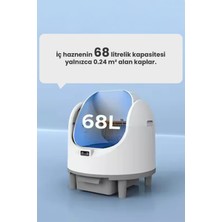 Akıllı Açık Kasa Otomatik Kedi Tuvaleti – Sessiz Motorlu, Koku Gidericili, Uv Sterilizasyonlu