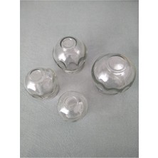 Cam Hacamat Kupası, 5 Numara, Sağlıklı ve Güvenli Hacamat Seti