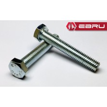 Altıgen, Altıköşe Civata M8X40, 10 Adet Set, Yüksek Kalite, Dayanıklı Bağlantı Parçaları