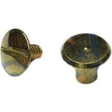 Sarı 6 mm Kartela Vidası, Cilt Menü ve Katalog, 1 Adet