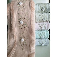 Ellite El Işi 3D Nakışlı 6 Adet 30X50 cm Mutfak Havlusu %100 Pamuk