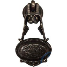 Eskihesiz Zamak Sarkaç Küçük Kulp, 30X63MM, Şık ve Dayanıklı