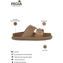 Pegia Kadın Hakiki Nubuk Terlik 215544