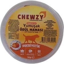 Chewzy Prebiyotik Yumuşak Köpek Ödül Maması 130 gr