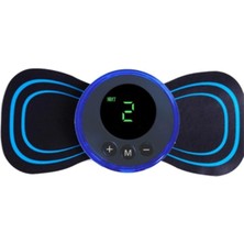 8 Modlu Mini Şarjlı Kas Stimülatörlü Masaj Bandı