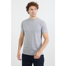 Basic Bisiklet Yaka Tişört