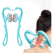 Çok Fonksiyonlu Manuel Masaj Aleti, Boyun, Bacak, Ayak ve Bel Için Tekerlekli