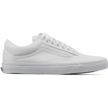 VANS UA Old Skool VN000D3HW001 Unisex Beyaz  Günlük Sneaker Ayakkabı