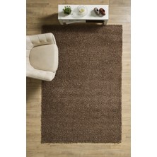 Modern Desensiz Koyu Kahve Salon Halısı Oturma Odası Halısı Çocuk Halısı Yumuşak Özel Ölçü Halı