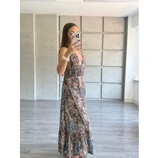 Kadın Etnik Desen Elbise
