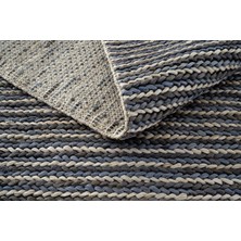 Eko Halı Flatweave C-1512 Navy Multy Xw Hasır El Dokuma