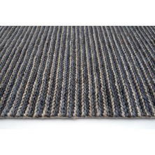 Eko Halı Flatweave C-1512 Navy Multy Xw Hasır El Dokuma