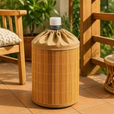 Bambu Damacana Kılıfı Kumaş Korumalı Ipli 52*42 cm 19 Lt Kılıf -Bambu