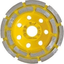 Elmaslı Taşlama Diski Çift Segmentli 125 mm