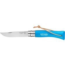 Katlanır Cep Çakısı - Opinel - Gürgen Ağacı Sap - Gök Mavisi - No:7