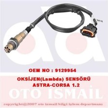 Bosch 0258006172 Oksıjen Sensörü Astra G Vectra B Corsa C 1.2 Uyumlu