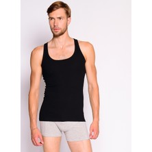 BLACKSPADE 9340 ERKEK KAŞKORSE SPORCU FİTİLLİ SİYAH ATLET