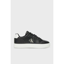 Calvin Klein CLASSIC CUPSOLE MONO LTH Siyah Kadın Sneaker
