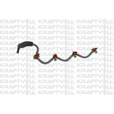 Kraftvoll 10034382 Enjektor Gerı Donus Borusu 206 207 208 301 308PARTNER Tepee C3III C3C3PICASSOC4 C4 Cactusc-Elyysee DS3DS4 Berlıngo 16 Hdı (DV6TED4 Motor)