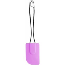 Silikon Yumurta Fırçası ve Spatula Damla Saplı Silikon Hamur Spatula Yağ Fırçası Mor Spatula Fırça