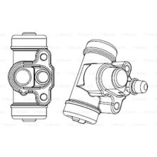 Bosch F026002388 Tekerlek SILINDIRI-15.87MM 5833007000