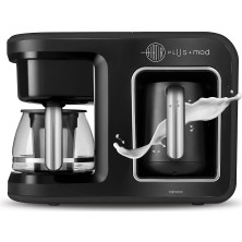Karaca Hatır Plus Mod 5 In 1 Essential Kahve Makinesi Black Chrome