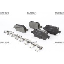 Maher 00493 Fren Balata Astra K 15 Insıgnıa B 17 15>16 Jant Arka
