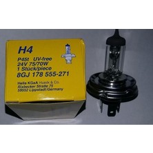 Hella 8GJ178555-271 24V 75-70W H4 Ampul P45T Tablalı 2 AD TAKIM