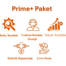 Güneş Enerjisi Karavan Prime+ Paket – 1Kw Ups Şarjlı Tam Sinus İnverter - 2X 200W Güneş Paneli – 1X 12V 150A Jel Akü