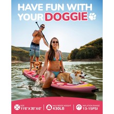 Family Pink Şişme Stand-Up Paddle Board