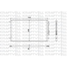 Kraftvoll 08060218  Kondenser Chrysler Voyager 01- 4809227