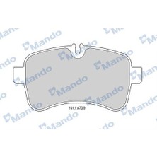 Mando MBF015964 Arka Fren Dısk Balata Daıly Iv 06> Daıly V 11> Tum Modeller 05 06>